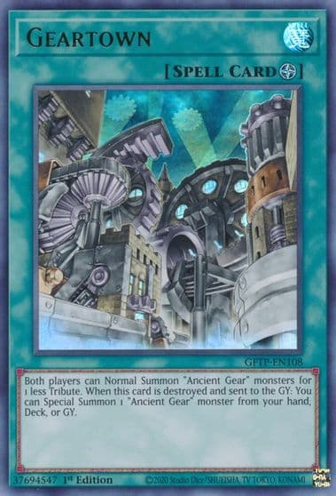 Geartown Ghosts From the Past Yu-Gi-Oh! card