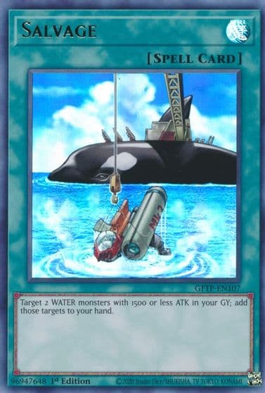Salvage Ghosts From the Past Yu-Gi-Oh! card