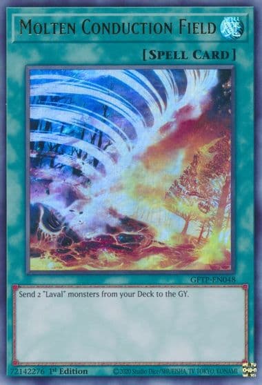 Molten Conduction Field Ghosts From the Past Yu-Gi-Oh! card