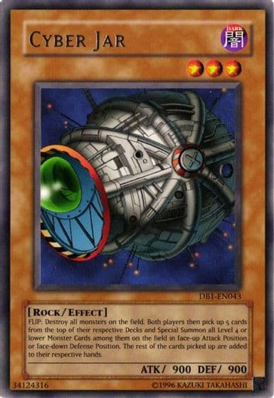 Cyber Jar Dark Beginning 1 Yu-Gi-Oh! card