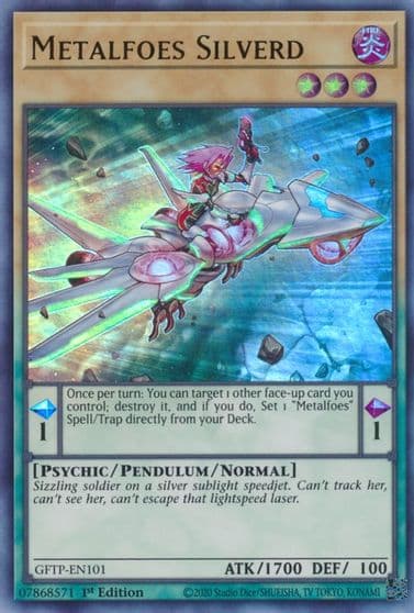 Metalfoes Silverd Ghosts From the Past Yu-Gi-Oh! card