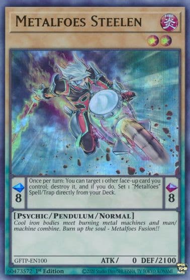 Metalfoes Steelen Ghosts From the Past Yu-Gi-Oh! card