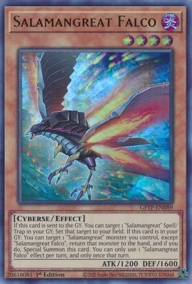 Salamangreat Falco Ghosts From the Past Yu-Gi-Oh! card