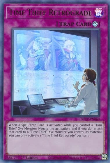 Time Thief Retrograde Ghosts From the Past Yu-Gi-Oh! card