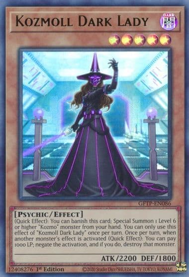 Kozmoll Dark Lady Ghosts From the Past Yu-Gi-Oh! card