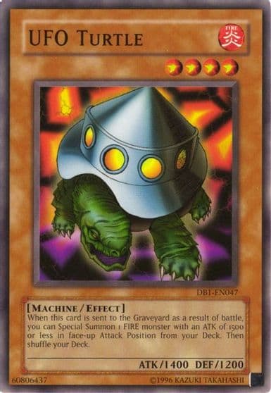 UFO Turtle Dark Beginning 1 Yu-Gi-Oh! card