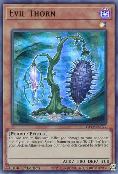 Evil Thorn Ghosts From the Past Yu-Gi-Oh! card