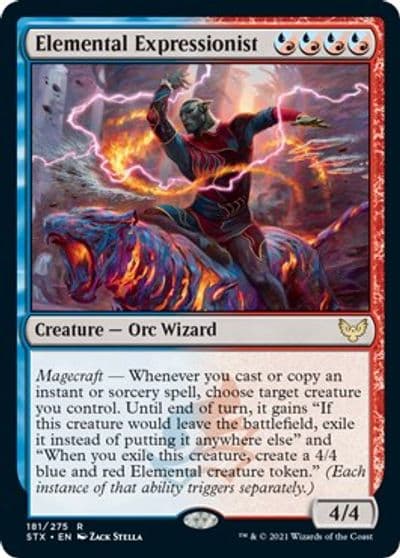 Elemental Expressionist Strixhaven: School of Mages Magic card