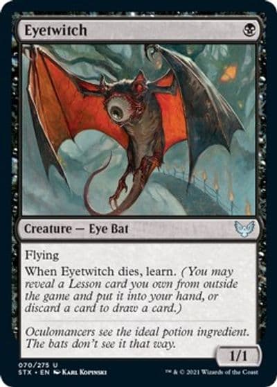 Eyetwitch Strixhaven: School of Mages Magic card