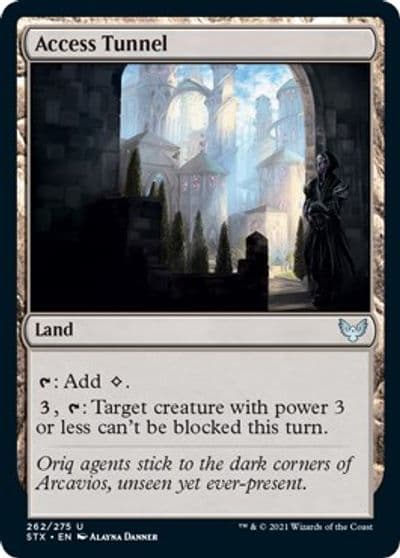 Access Tunnel Strixhaven: School of Mages Magic card