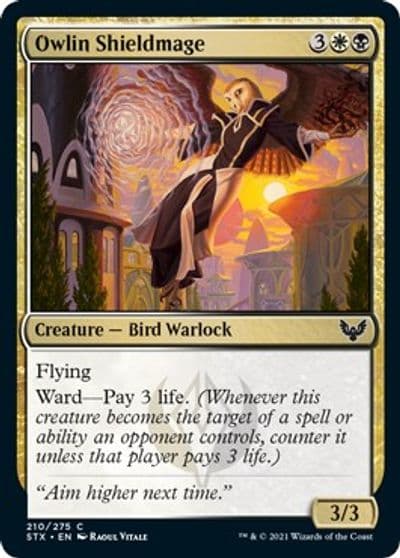 Owlin Shieldmage Strixhaven: School of Mages Magic card