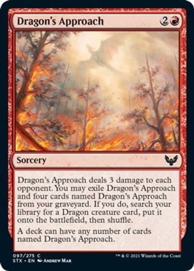 Dragons Approach Strixhaven: School of Mages Magic card