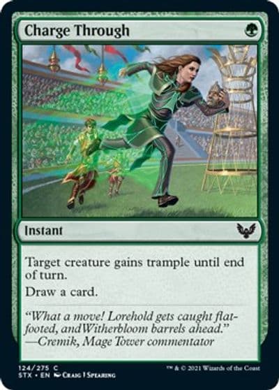 Charge Through Strixhaven: School of Mages Magic card