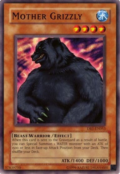 Mother Grizzly Dark Beginning 1 Yu-Gi-Oh! card