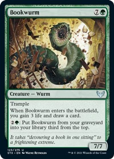 Bookwurm Strixhaven: School of Mages Magic card