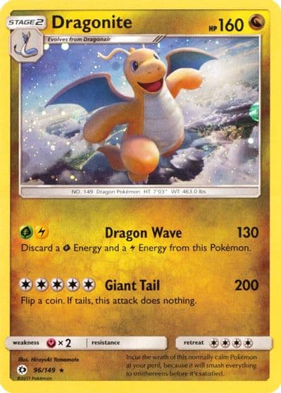 Dragonite (Cosmos Holo) Miscellaneous Cards & Products Pokemon card