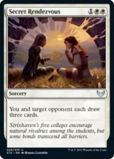 Secret Rendezvous Strixhaven: School of Mages Magic card