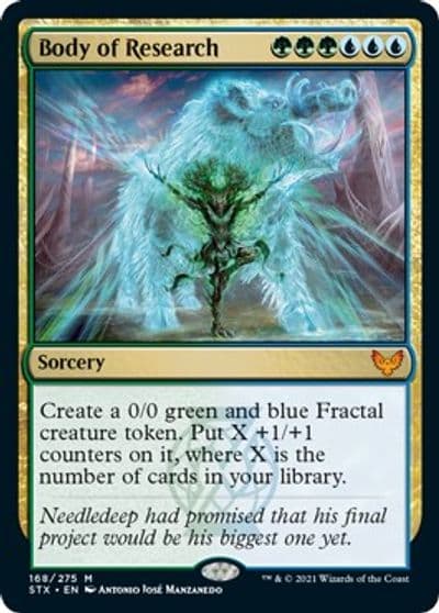 Body of Research Strixhaven: School of Mages Magic card