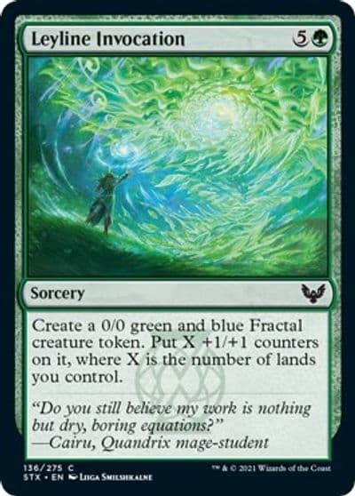 Leyline Invocation Strixhaven: School of Mages Magic card