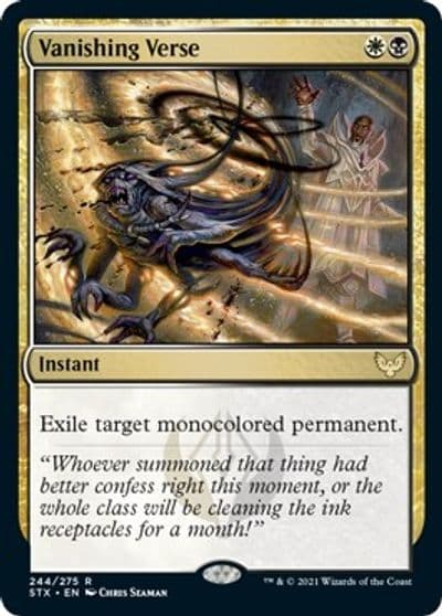 Vanishing Verse Strixhaven: School of Mages Magic card