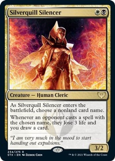 Silverquill Silencer Strixhaven: School of Mages Magic card