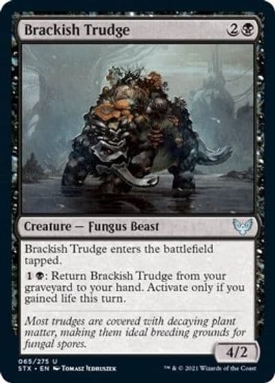 Brackish Trudge Strixhaven: School of Mages Magic card