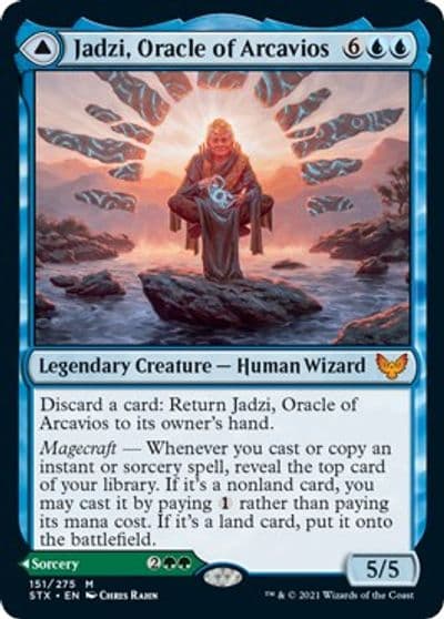 Jadzi Oracle of Arcavios Strixhaven: School of Mages Magic card
