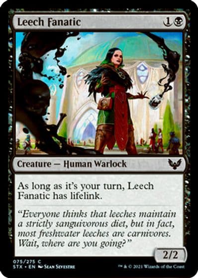 Leech Fanatic Strixhaven: School of Mages Magic card