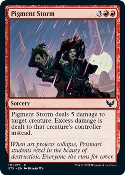 Pigment Storm Strixhaven: School of Mages Magic card