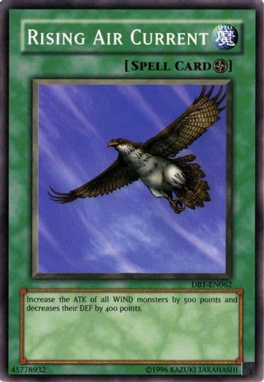 Rising Air Current Dark Beginning 1 Yu-Gi-Oh! card