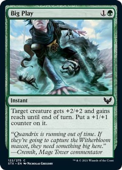 Big Play Strixhaven: School of Mages Magic card