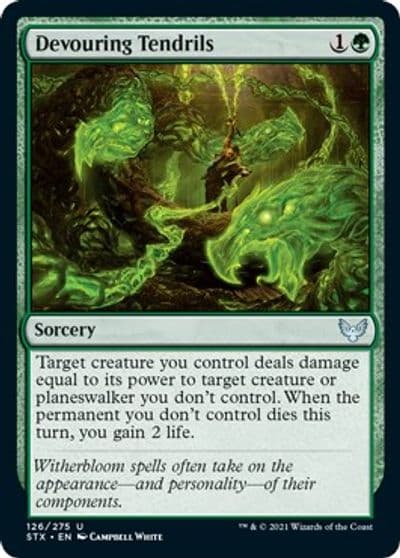 Devouring Tendrils Strixhaven: School of Mages Magic card