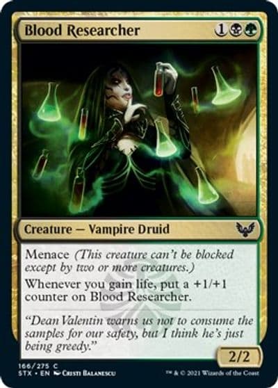Blood Researcher Strixhaven: School of Mages Magic card