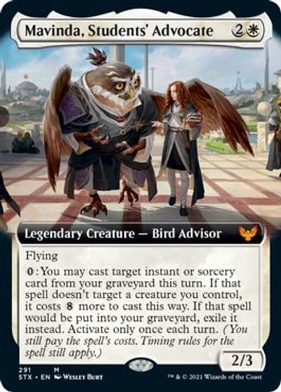 Mavinda Students Advocate Extended Art Strixhaven: School of Mages Magic card