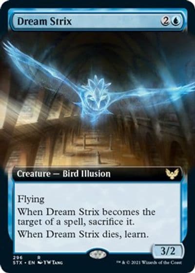 Dream Strix Extended Art Strixhaven: School of Mages Magic card
