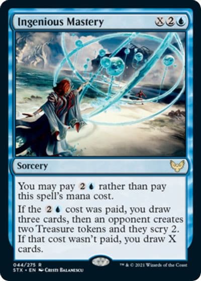 Ingenious Mastery Strixhaven: School of Mages Magic card