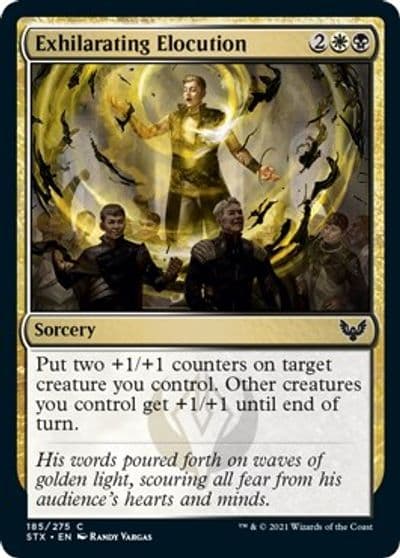 Exhilarating Elocution Strixhaven: School of Mages Magic card