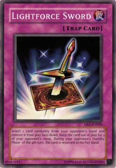 Lightforce Sword Dark Beginning 1 Yu-Gi-Oh! card