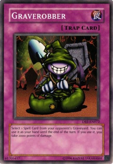 Graverobber Dark Beginning 1 Yu-Gi-Oh! card