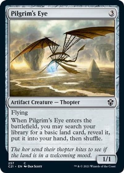 Pilgrims Eye Commander 2021 Magic card