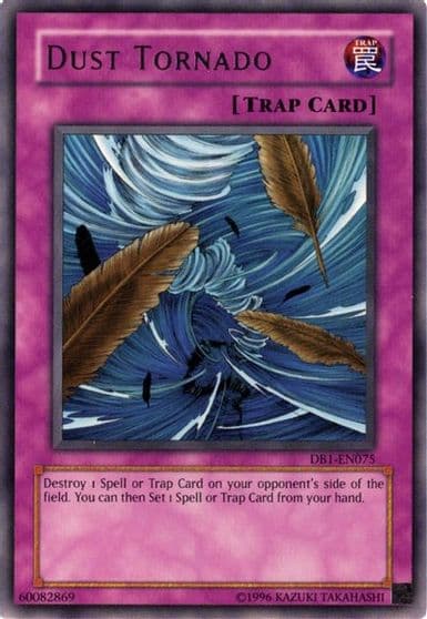 Dust Tornado Dark Beginning 1 Yu-Gi-Oh! card