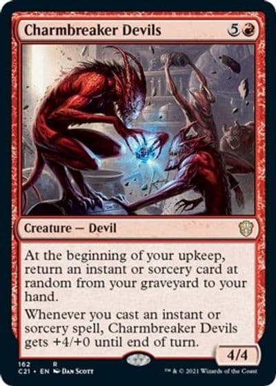 Charmbreaker Devils Commander 2021 Magic card