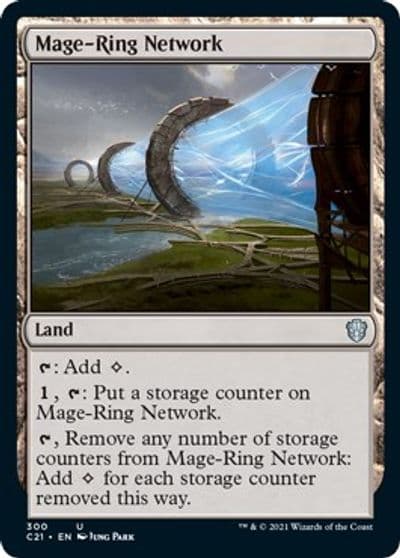 Mage Ring Network Commander 2021 Magic card