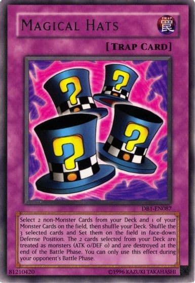 Magical Hats Dark Beginning 1 Yu-Gi-Oh! card
