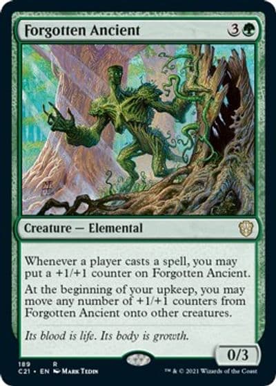Forgotten Ancient Commander 2021 Magic card