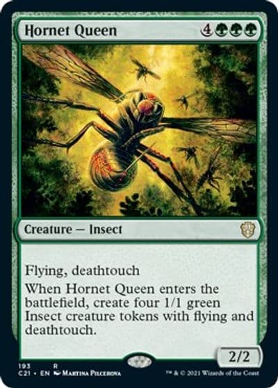 Hornet Queen Commander 2021 Magic card