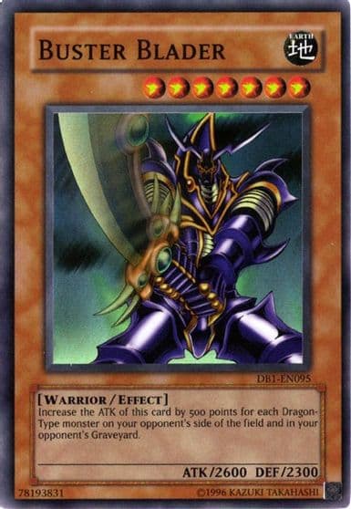 Buster Blader Dark Beginning 1 Yu-Gi-Oh! card