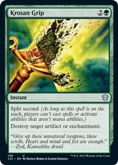 Krosan Grip Commander 2021 Magic card