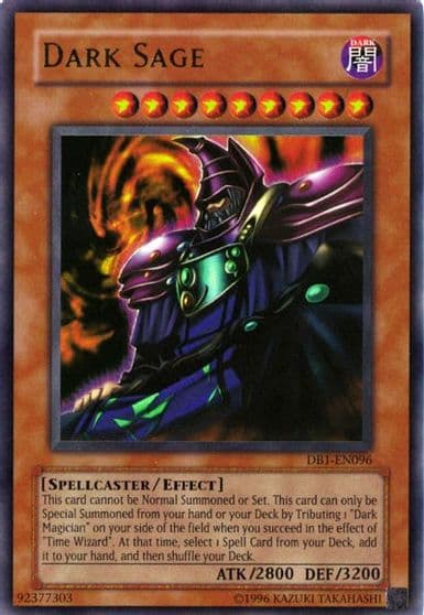 Dark Sage Dark Beginning 1 Yu-Gi-Oh! card