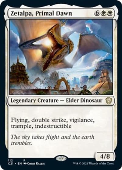 Zetalpa Primal Dawn Commander 2021 Magic card